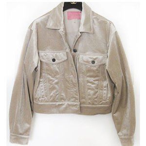 Signatures velvet jacket